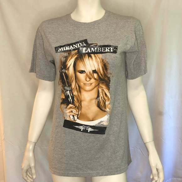 Miranda Lambert Country music star 2006 concert grey t shirt size small - Picture 4 of 13